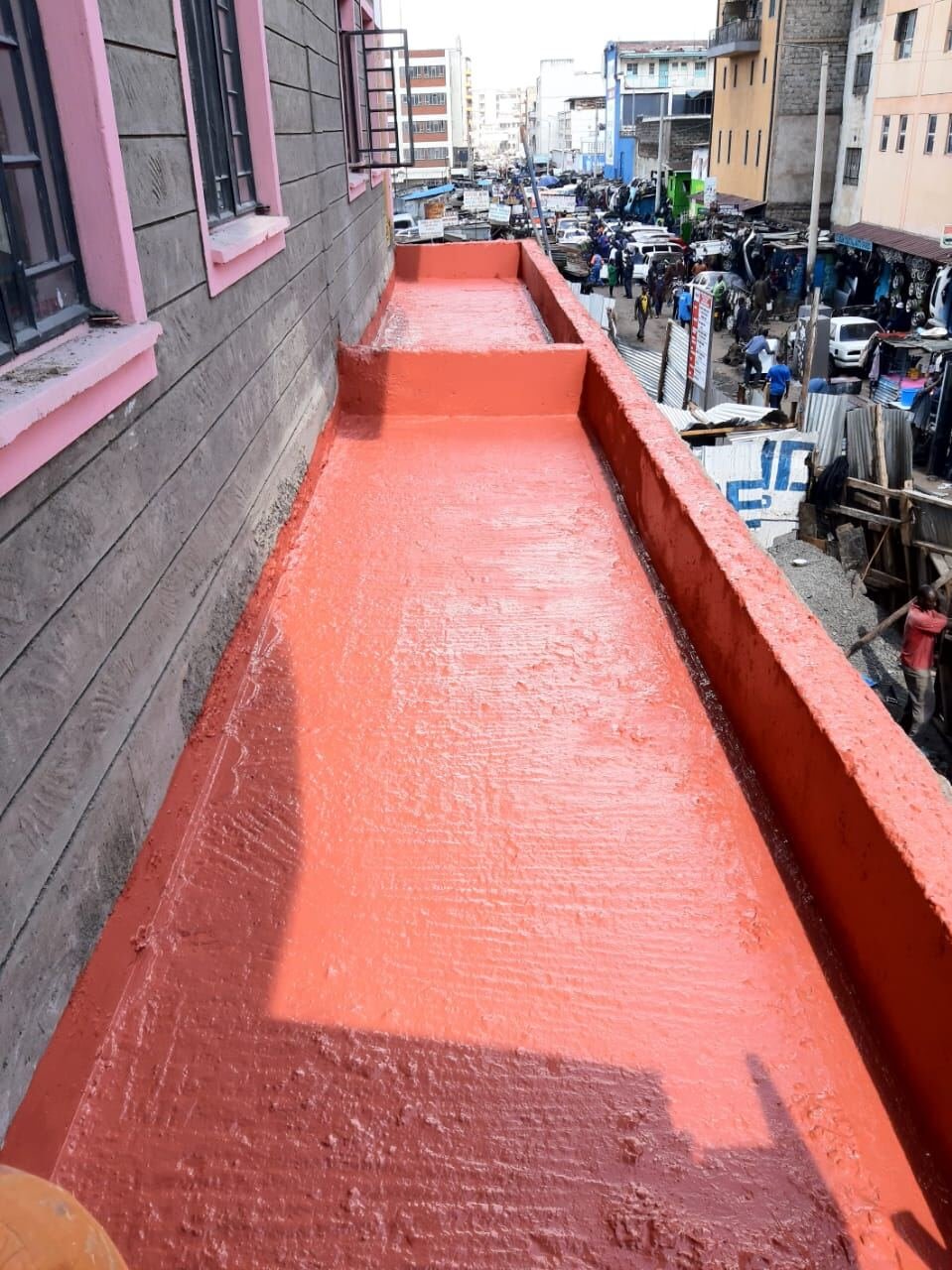 Parapet waterproofing, Nairobi CBD